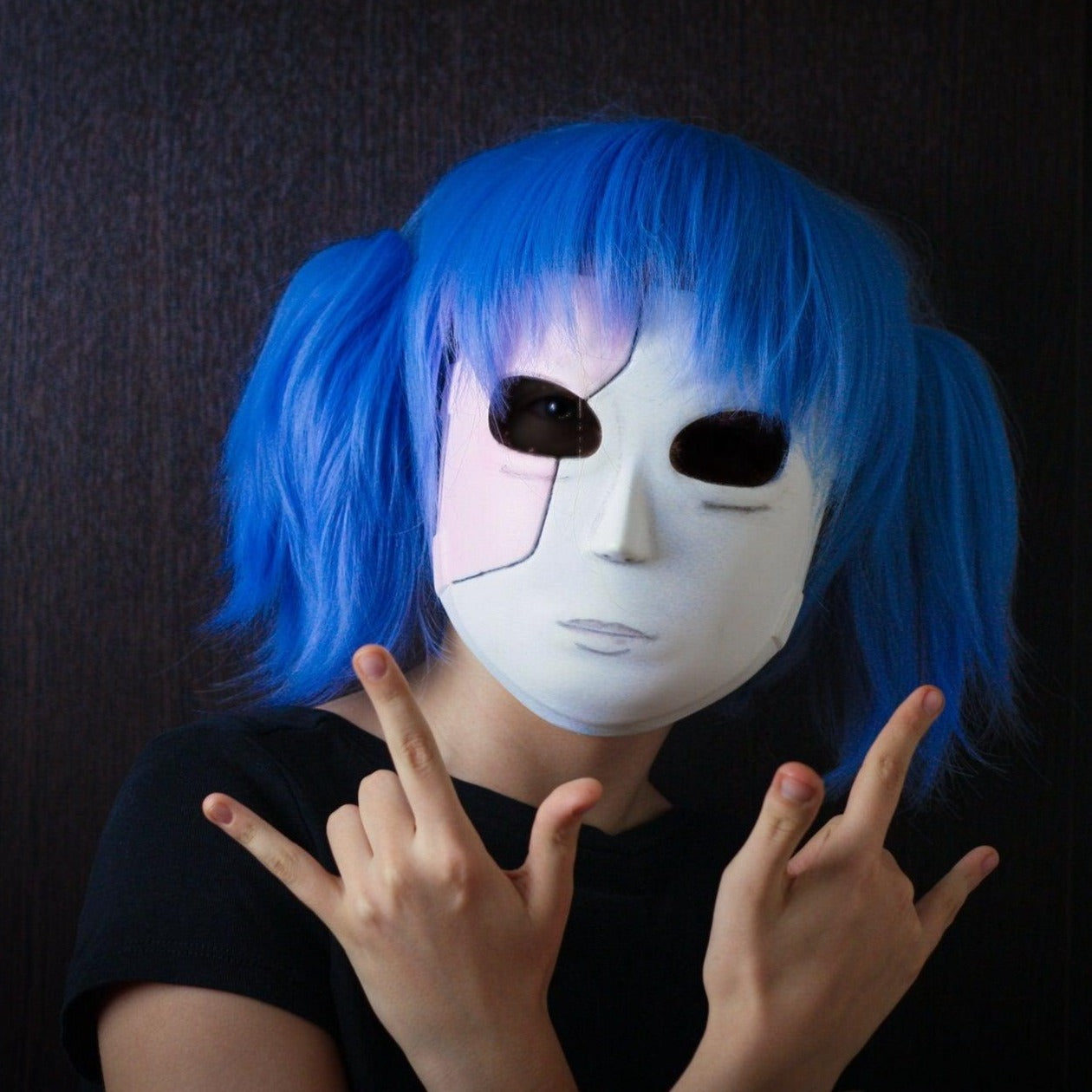 Sally Face prosthetic mask replica for Sal Fisher cosplay