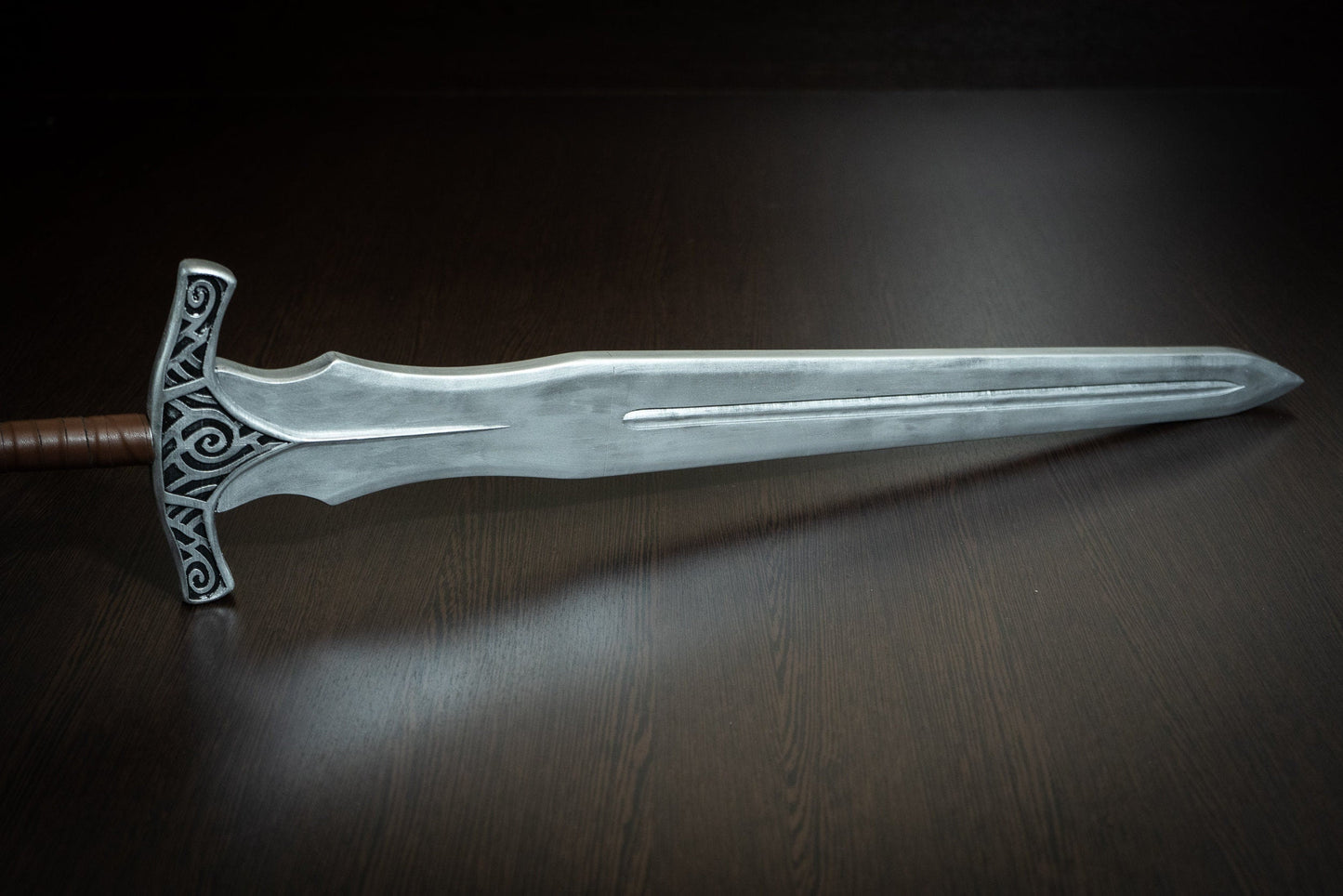 Gift for Elder Scrolls fans: High-quality Steel Sword replica prop