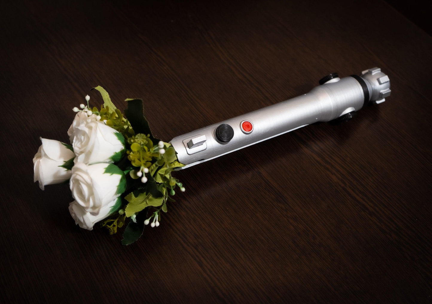 Star Wars Inspired Bridal Bouquet Holder Ahsoka Tano | star wars wedding - 3DPrintProps