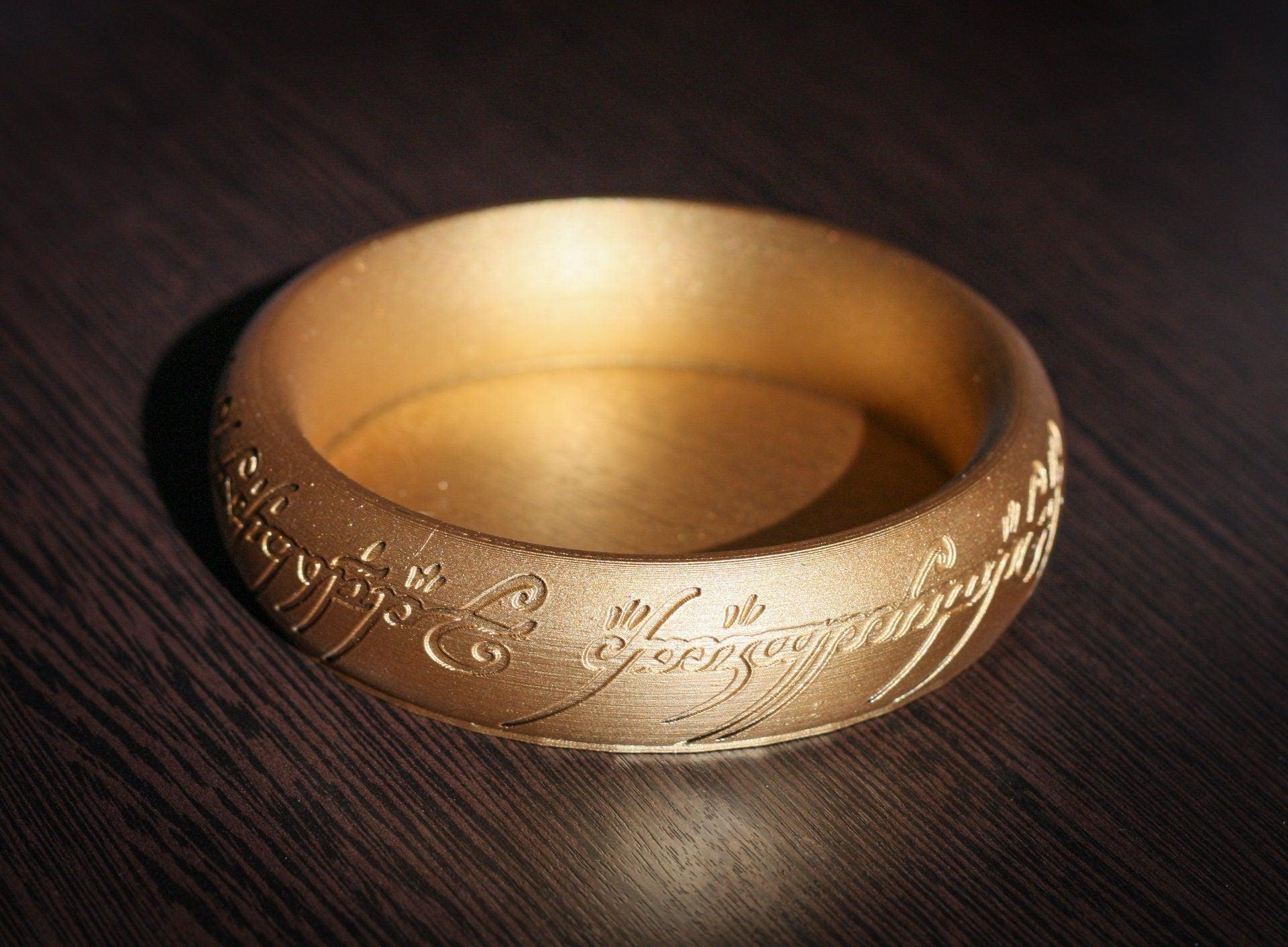 The One Ring - ring holder | ring bowl | Ring Dish |  Lord of the Rings Jewelry Storage - 3DPrintProps