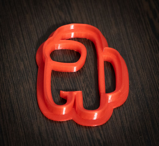 Video game character 3D printed cookie cutter for gamer themed parties