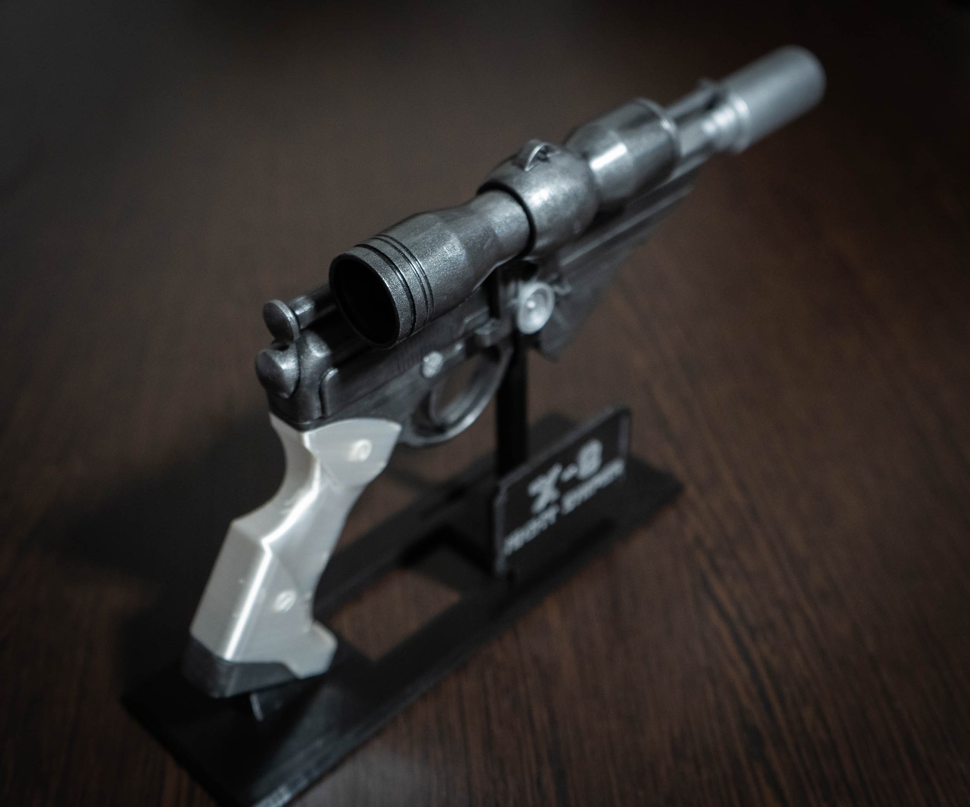 Convention-safe 3D printed blaster with required orange safety tip