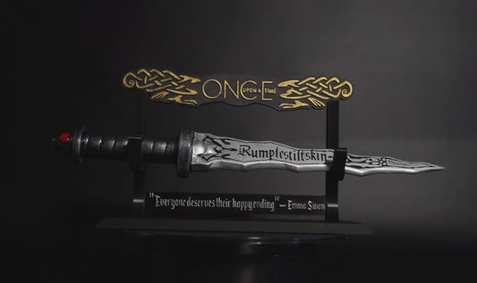 Dark One Dagger | Customizable Name | Personalised | Rumpelstiltskin | Emma Swan | Once Upon a Time - 3DPrintProps